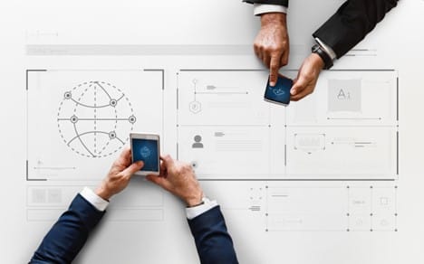 Image of 2 people reviewing Free IT Consultation | Project Planning, Management & Site Survey Services